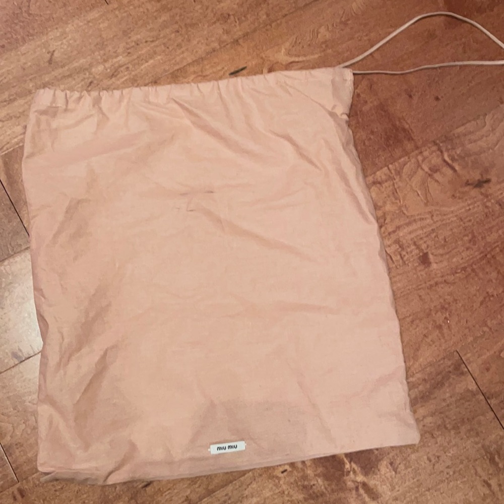 Miu Miu dust bag